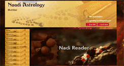 Desktop Screenshot of nadiastrologymumbai.com